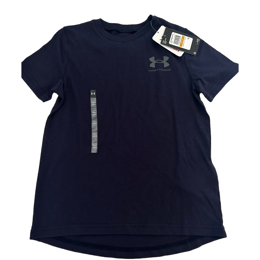 Under‎ Armour Youth Small S Boy's Soft Short Sleeve Sportstyle T-Shirt, 1363280